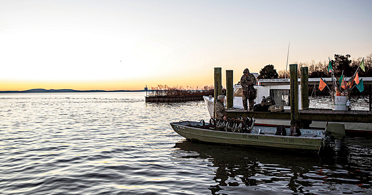 Waterfowler on the Eastern Shore. Photo by DavidStimac.com