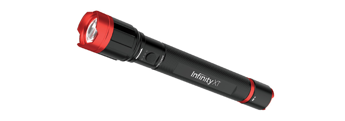 Infinity X1 Flashlight and Charger