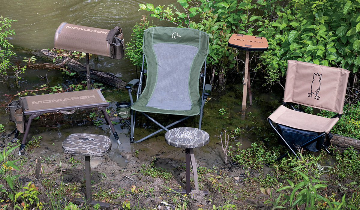 New Guns and Gear for 2024: Swamp Seats and Chairs