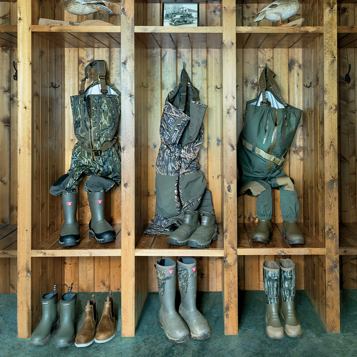 Ducks Unlimited New Guns and Gear for 2025, Waders, Boots, and Bibs. Photo by Woody Woodliff