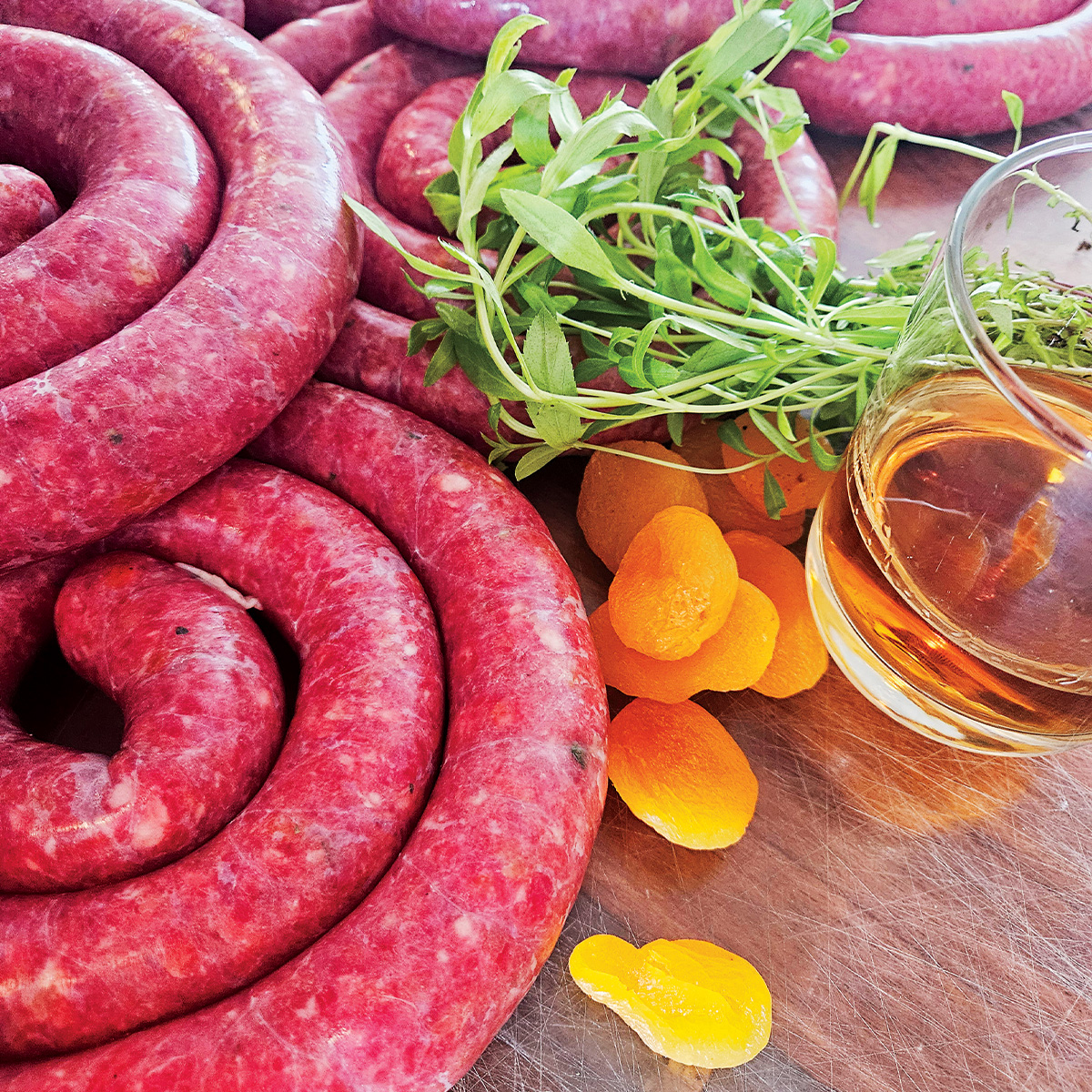Season's End Sausage. Photo by Bryan Gregson Photography