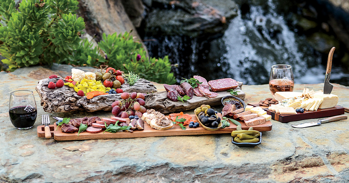 A Waterfowler's Charcuterie Board