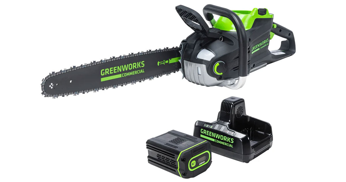 Greenworks Commercial 20-inch 3.4kW Chainsaw